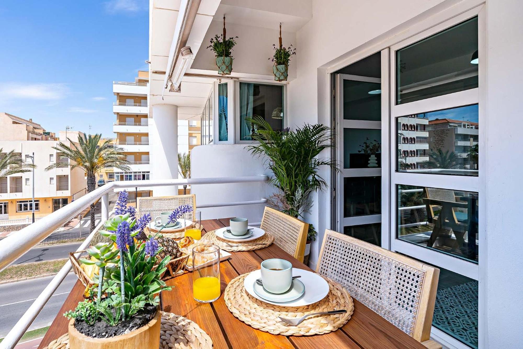 Apartamento Faro 1 Рокетас де Мар Екстериор снимка